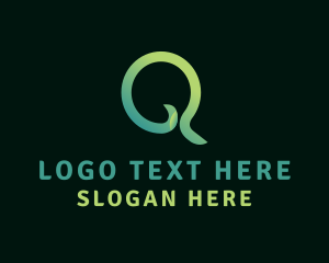 Minimalist Modern Business Letter Q Logo