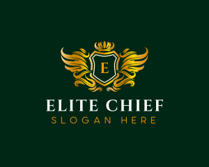 Shield Crest Insignia logo design