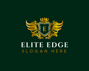 Shield Crest Insignia logo design