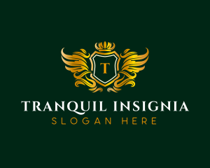 Shield Crest Insignia logo design