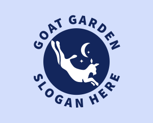 Goat Animal Leap logo