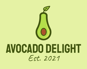 Avocado Fruit Stall logo design