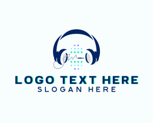 Sound - Sound Streaming Headphones logo design