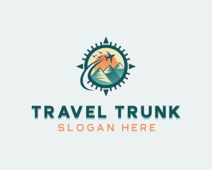 Travel Compass Tourism logo design