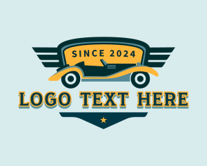 Vintage - Vintage Car Garage logo design