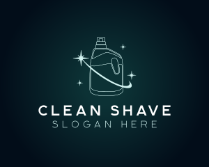 Liquid Cleaning Detergent logo design