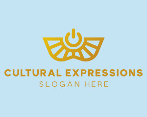 Winged Power Symbol logo