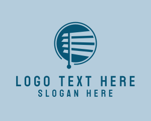 Window Venetian Blinds Decor logo