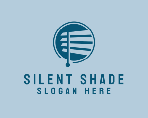 Window Venetian Blinds Decor logo design