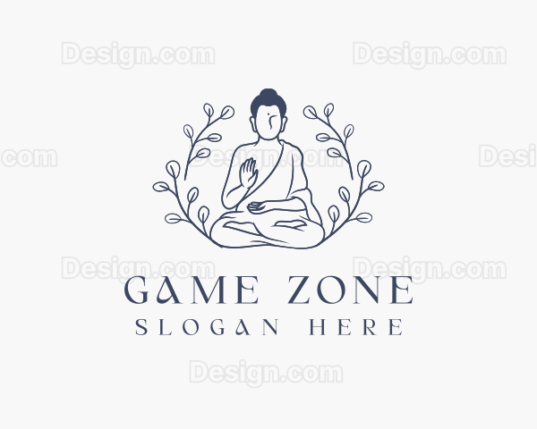 Spiritual Buddhism Religion Logo
