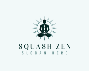 Yoga Wellness Meditation logo design