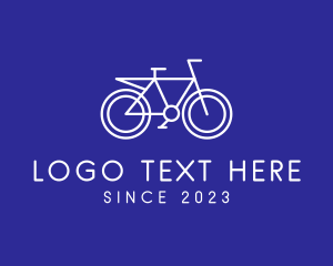 Outline Bike Cycling logo