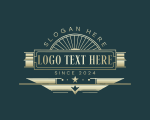 Stylish Vintage Brand Logo