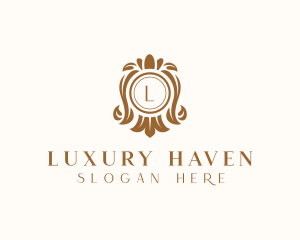 Luxury Royal Shield logo design