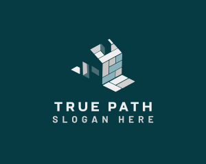 House Tiles Property logo design