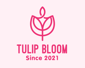 Pink Tulip Candle logo