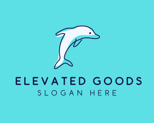 Ocean Dolphin Waterpark logo design