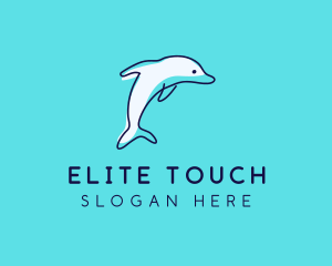 Ocean Dolphin Waterpark logo design