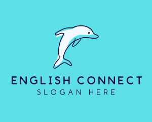 Ocean Dolphin Waterpark logo design