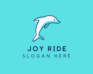 Ocean Dolphin Waterpark logo design