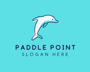 Ocean Dolphin Waterpark logo design