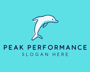 Ocean Dolphin Waterpark logo design