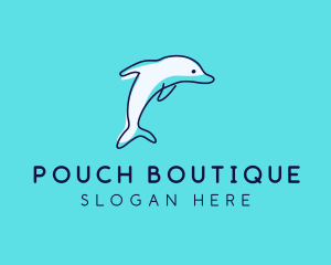 Ocean Dolphin Waterpark logo design