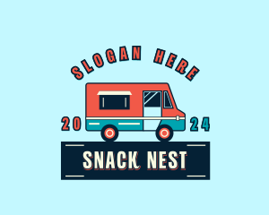 Food Truck Snack logo design