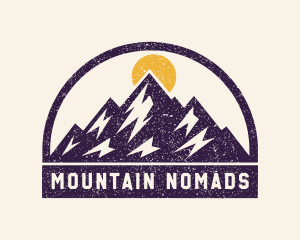 Mountain Summit Peak logo design