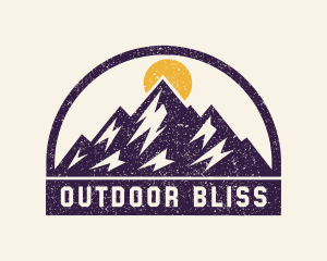 Mountain Summit Peak logo design