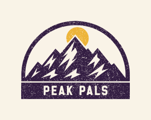 Mountain Summit Peak logo design