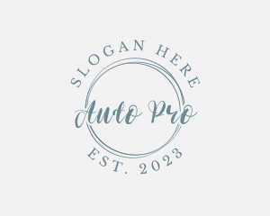 Script Style Business logo