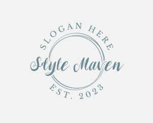 Script Style Business logo design