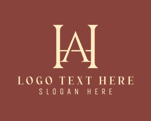 Professional Business Letter HA logo