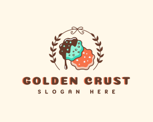 Chocolate Cookie Pastry logo design