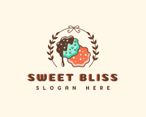 Chocolate Cookie Pastry logo design