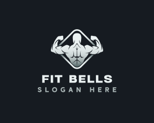 Muscle Fitness Gym logo design