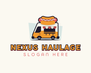 Hot Dog Food Truck logo design