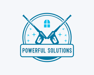 Pressure Washing Sanitation logo design