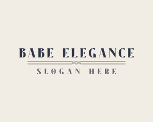 Elegant Beauty Cosmetics logo design