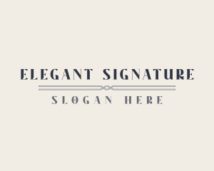 Elegant Beauty Cosmetics logo design