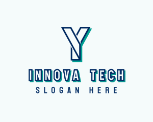 Generic Tech Letter Y logo design