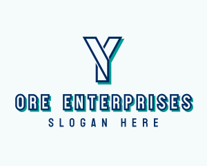 Generic Tech Letter Y logo design