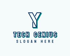 Generic Tech Letter Y logo