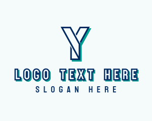 Modern - Modern Geometric Letter Y logo design