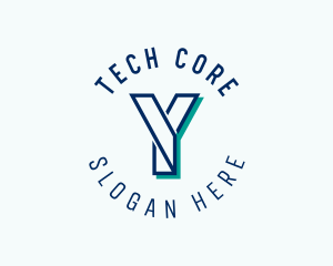 Generic Tech Letter Y logo design