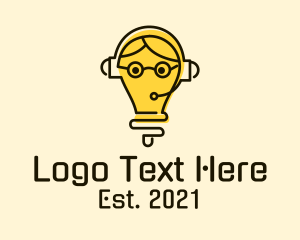 Headset logo example 1