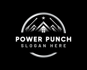 Residential Power Wash Sanitation logo design