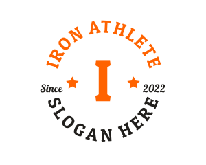 Athlete Sports Star logo design