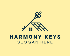 Key Window  Housing logo design